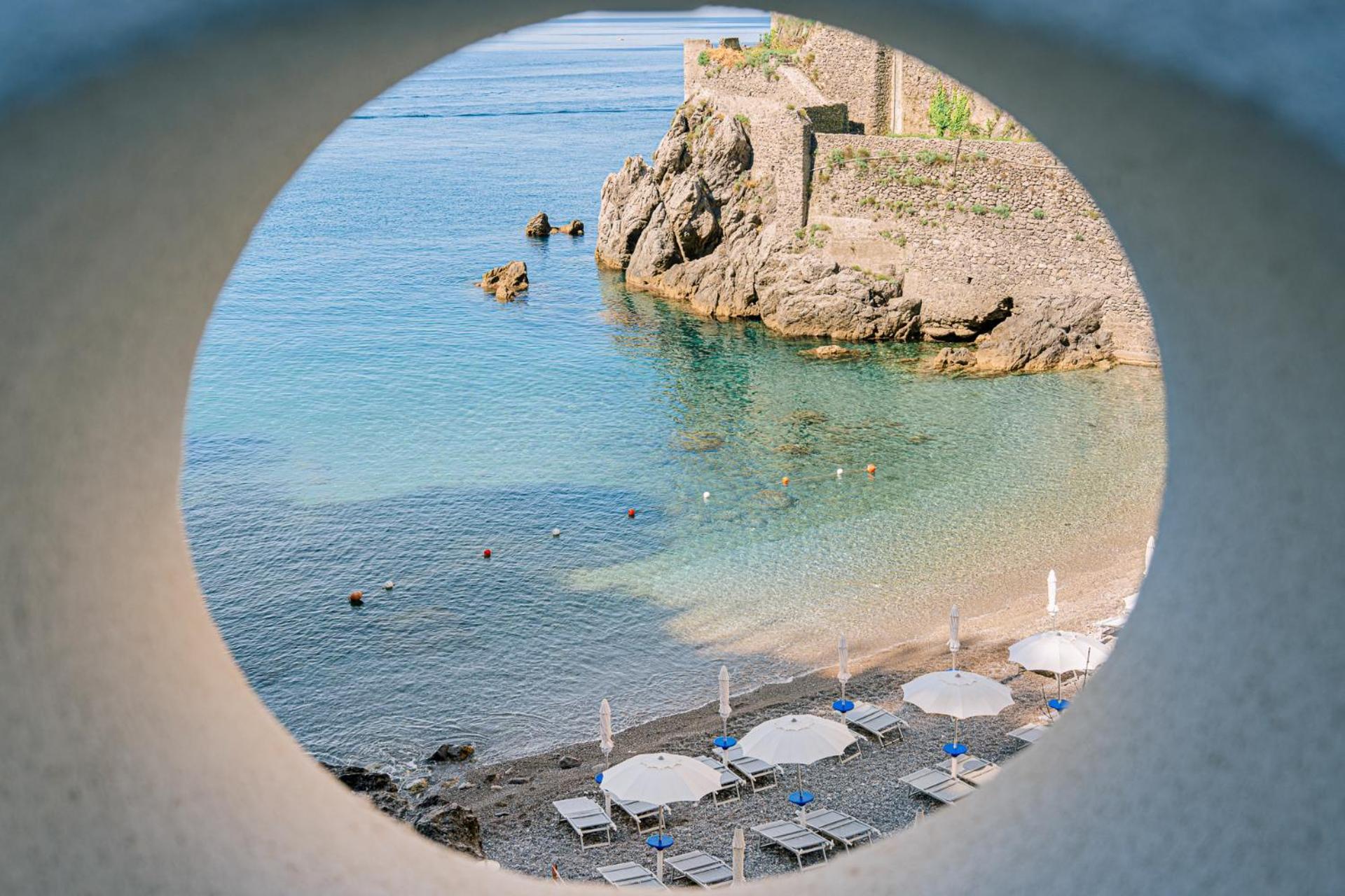 Acquachiara Seaside Luxury Villa In Amalfi Coast Maiori Exteriér fotografie